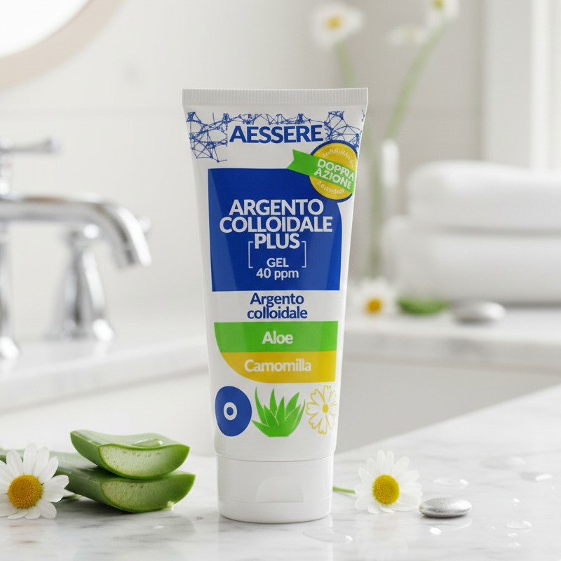 ARGENTO Colloidale - GEL Aloe Camomilla aessere