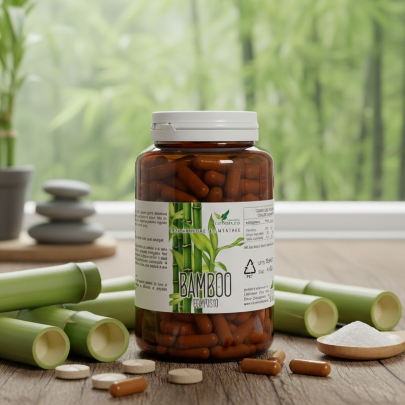 bamboo composto laboratorio d'erbe sauro