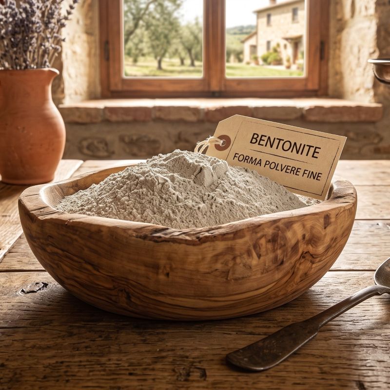 Argilla bianca Bentonite colloidale