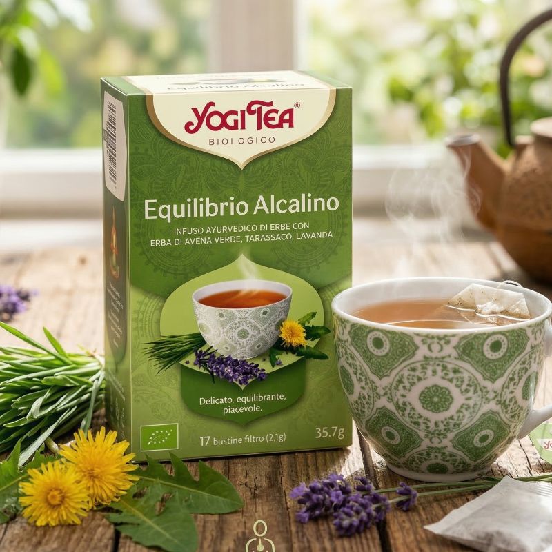 equilibrio alcalino yogi tea
