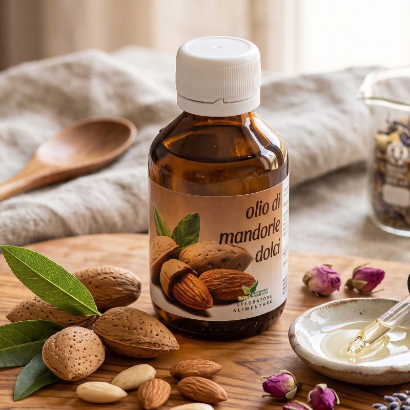 Olio di Mandorle dolci <br>Laboratorio d'erbe Sauro