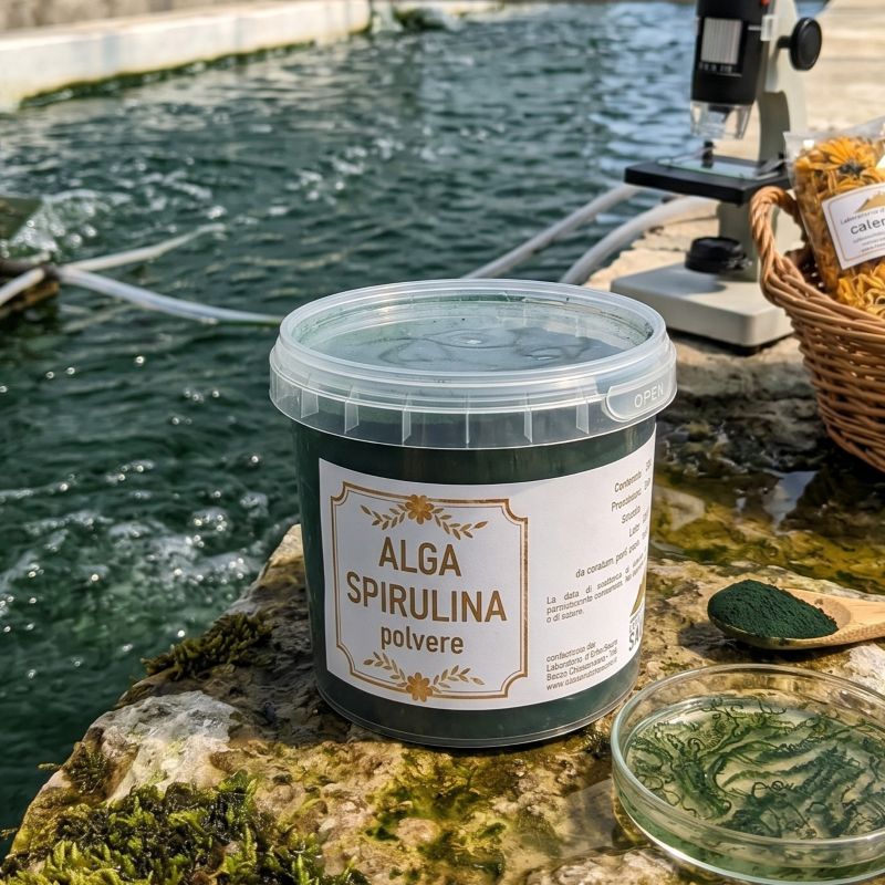 Alga Spirulina Polvere