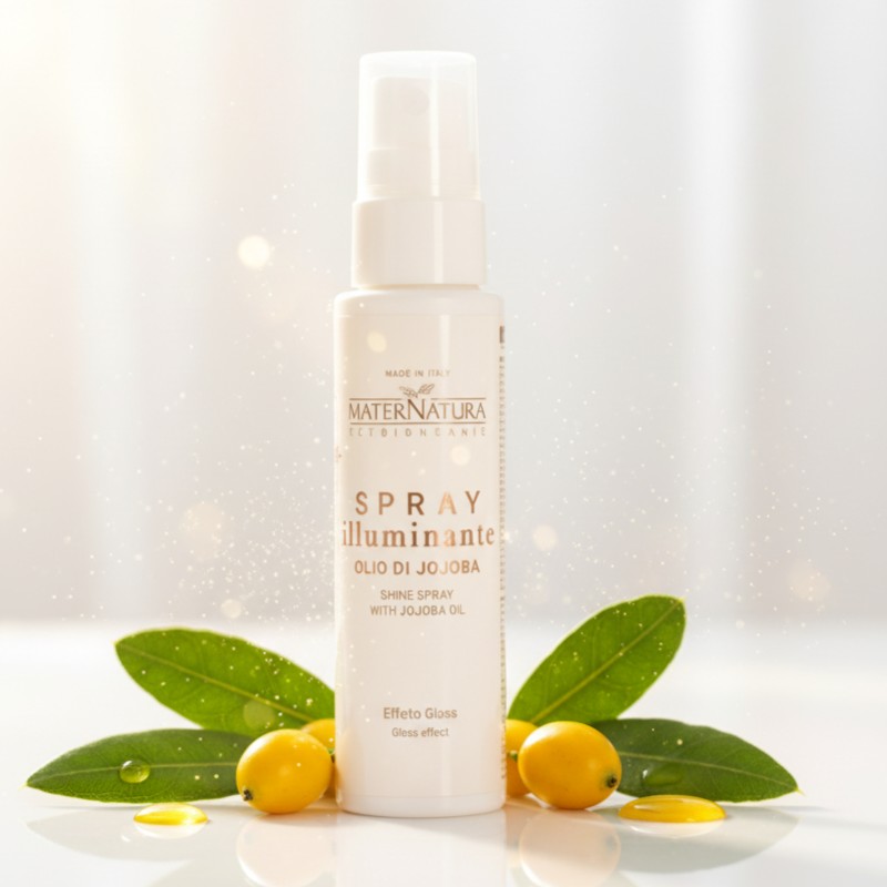 Spray illuminante Olio di Jojoba MaterNatura