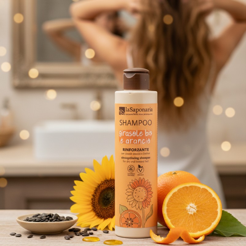 shampoo girasole la saponaria