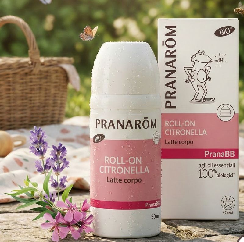 roll on latte corpo citronella pranarom