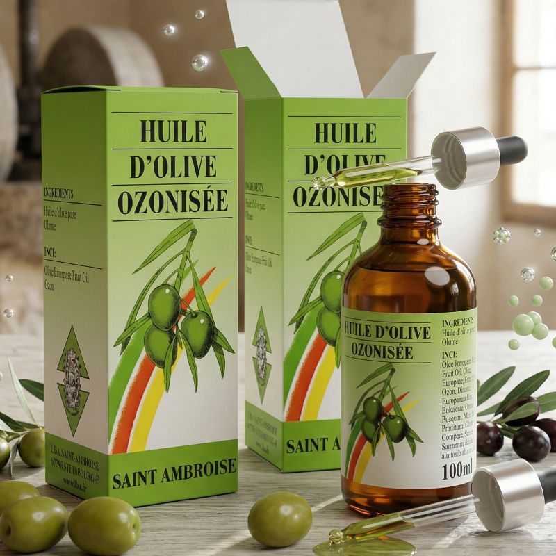 olio di oliva ozonizzato