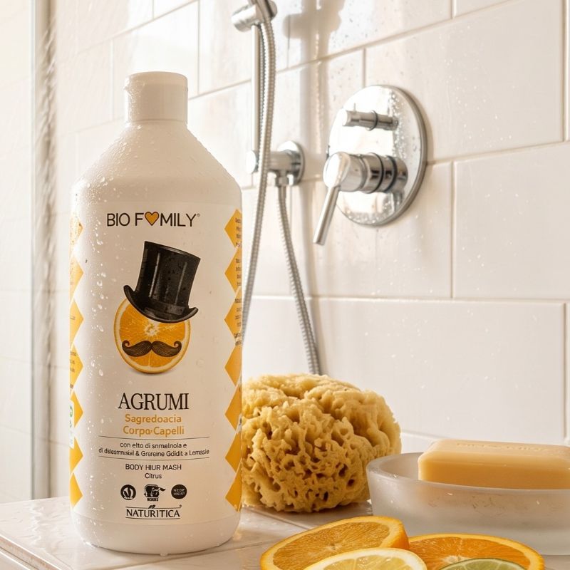 BIOFAMILY - Bagno Doccia AGRUMI <br>NATURETICA