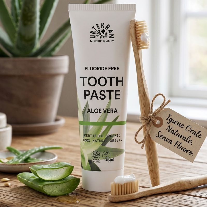 Dentifricio Aloe Vera <br>Urtekram