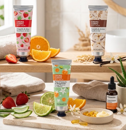 Crema Corpo Fragranze Delicate - Formato Viaggio <br>Bioearth