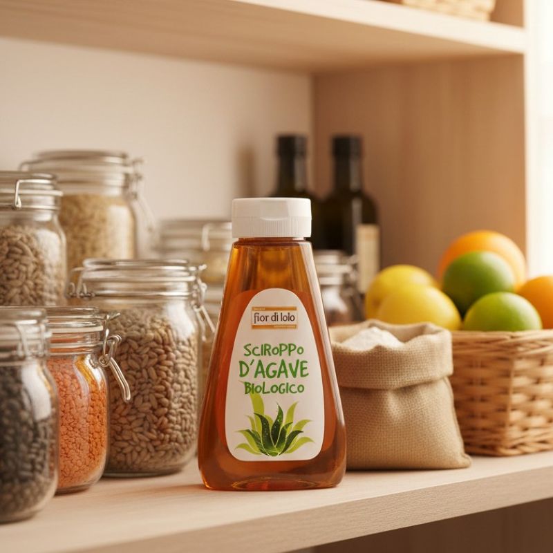 sciroppo agave fior di loto