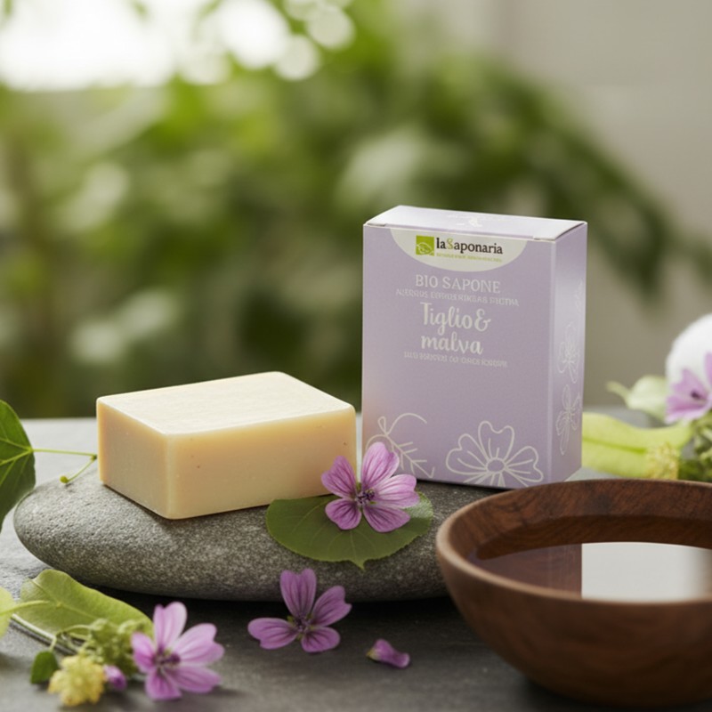 sapone tiglio e malva la saponaria