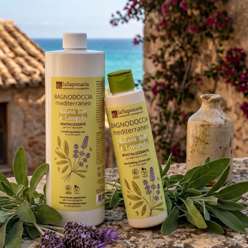 Bio bagnodoccia Mediterraneo <br>La Saponaria