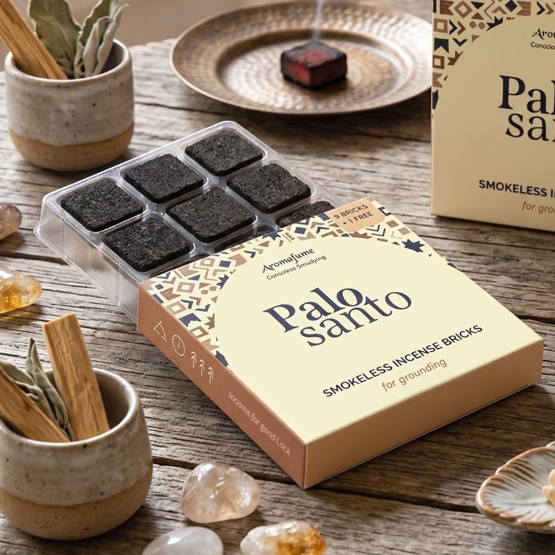 Incenso mattoncini Palo Santo <br>Aromafume