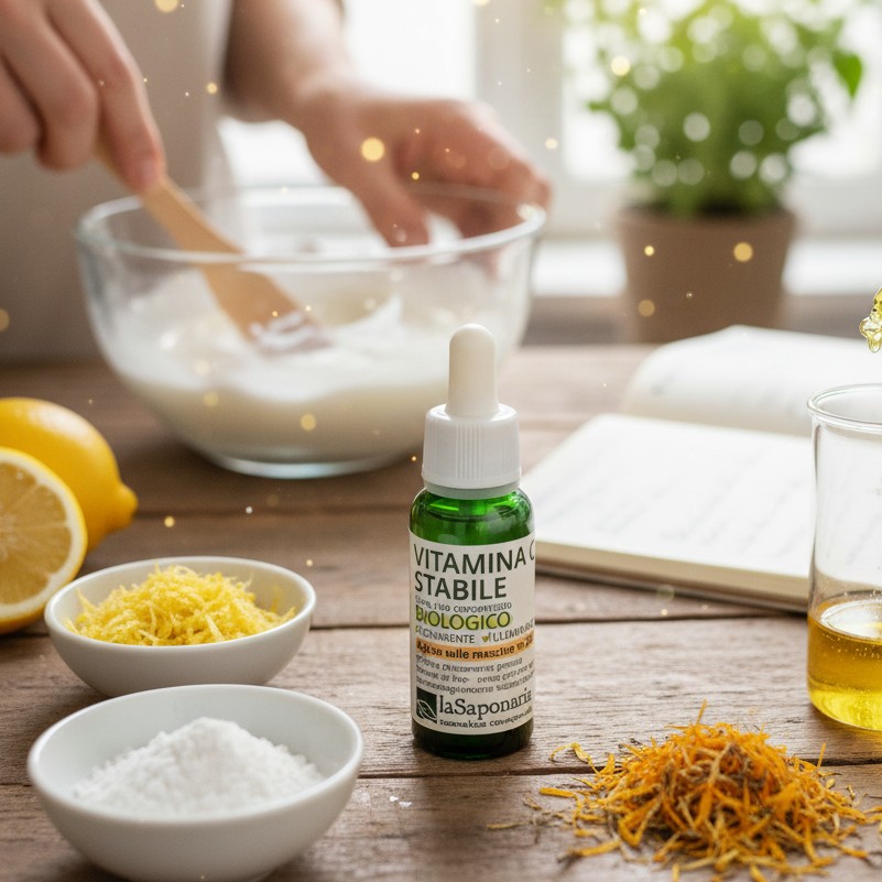 vitamina c stabile saponaria