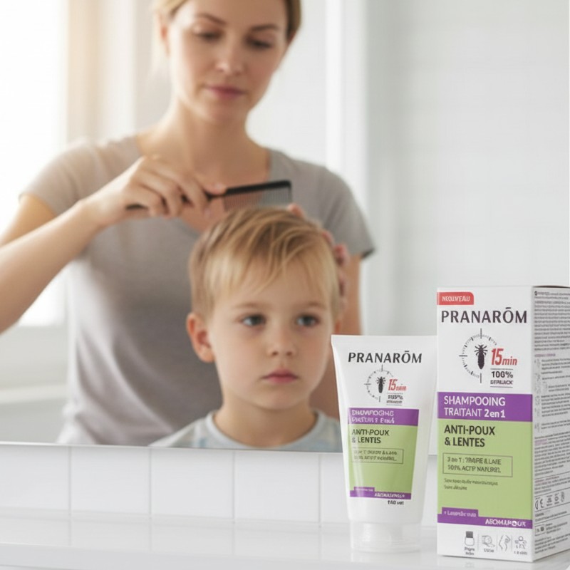 LOZIONE TRATTANTE RAPIDA CONTRO PIDOCCHI E LENDINI Pranarom