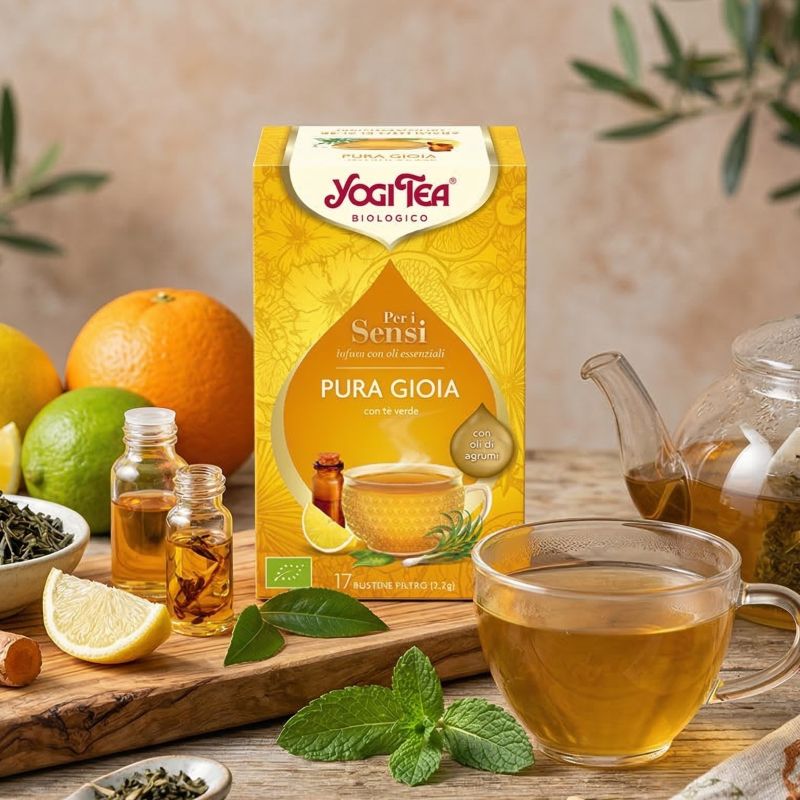 pura gioia yogi tea