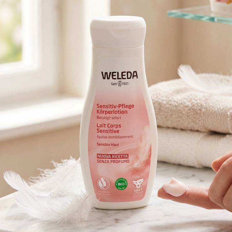 Crema fluida pelli sensibili <br>Weleda