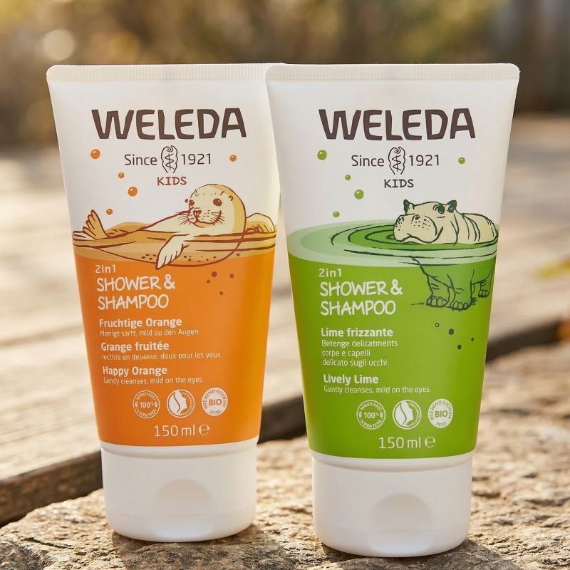 weleda shower shampoo baby