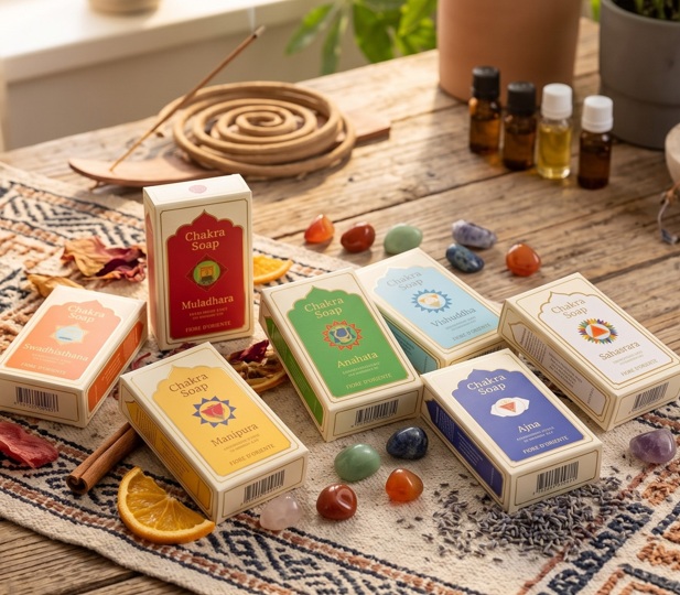 Sapone dei Chakra <br>Fiore d'Oriente