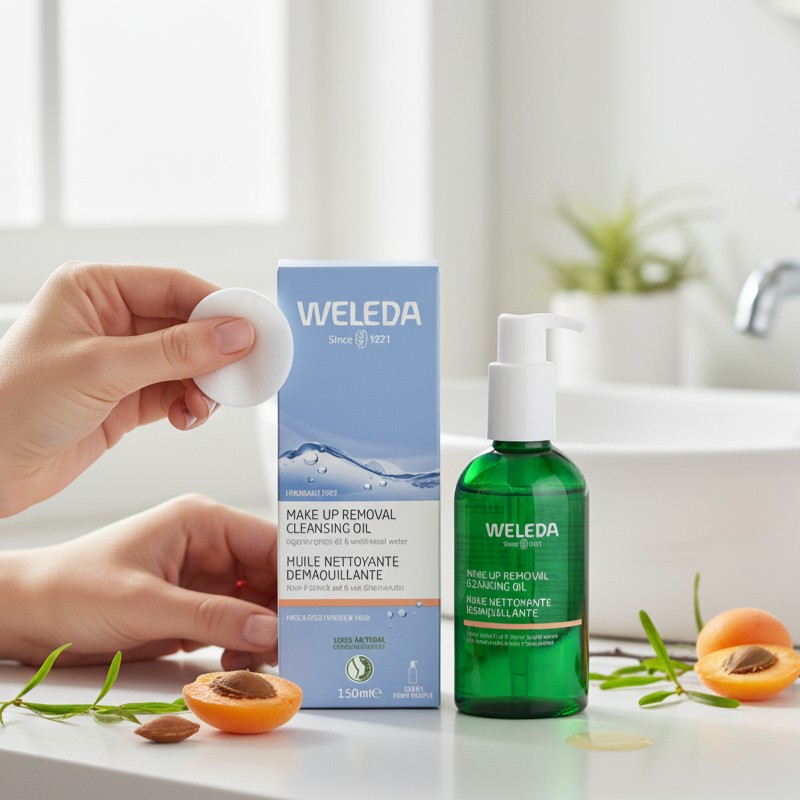 olio struccante weleda