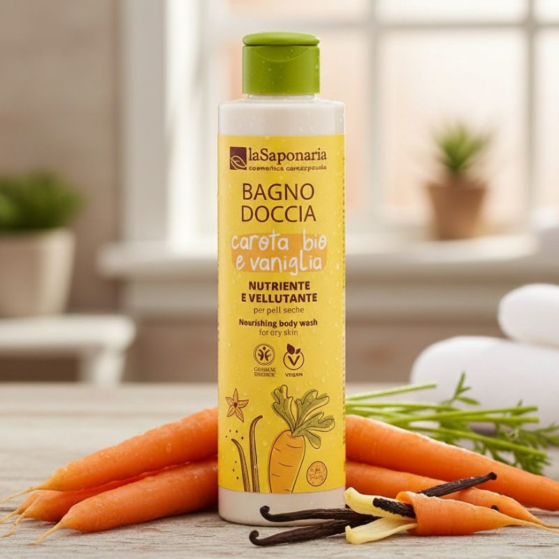 bagnodoccia carota saponaria