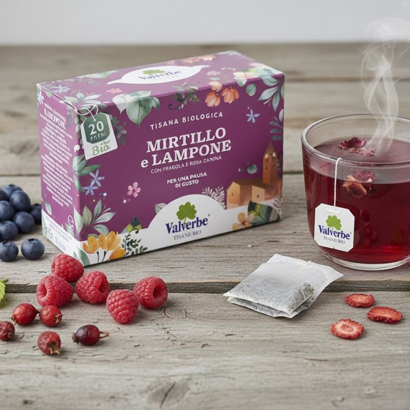 mirtillo e lampone valverbe