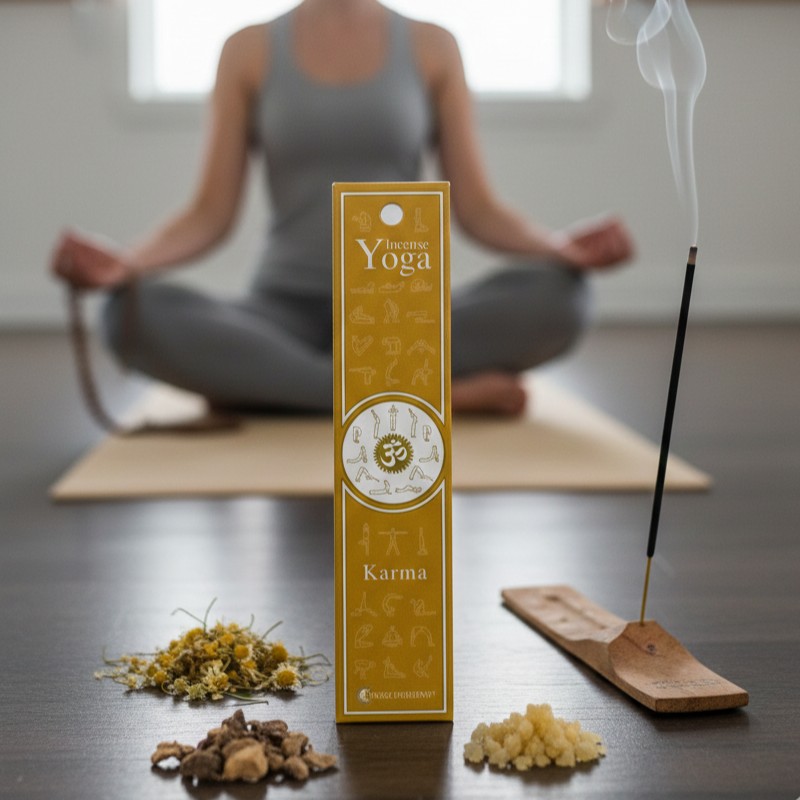 karma incenso yga fiore d'oriente