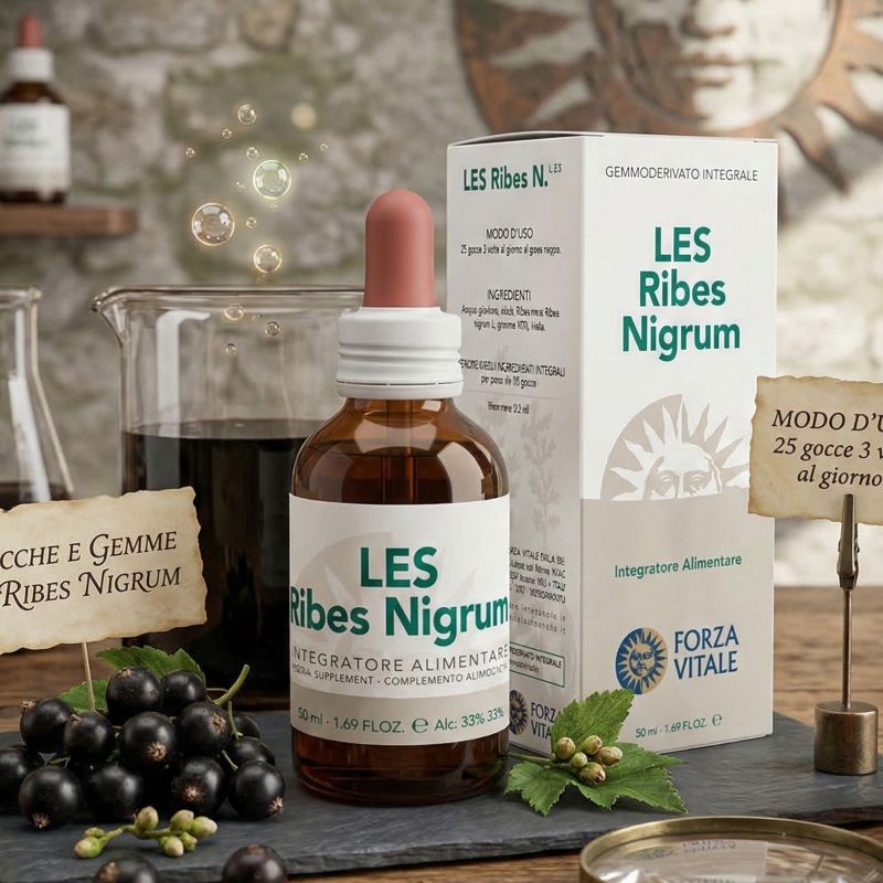les ribes nigrum gemmoderivato forza vitale