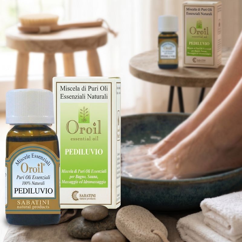 oroil pediluivio fiore d'oriente