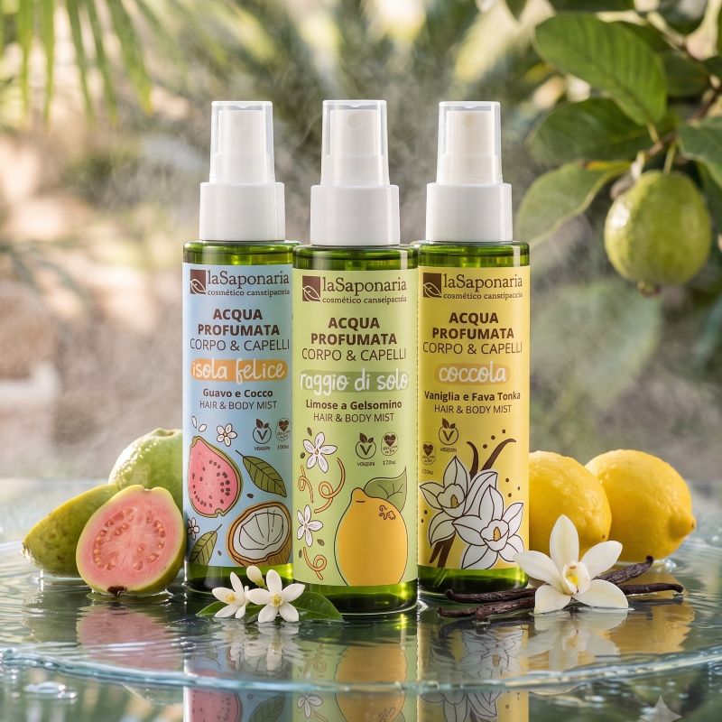 Coccola - Acqua profumata corpo e capelli <br>La Saponaria