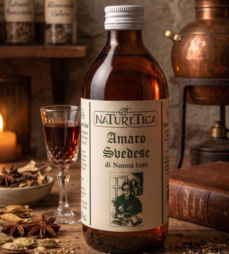 AMARO SVEDESE – 35% vol <br>Naturetica