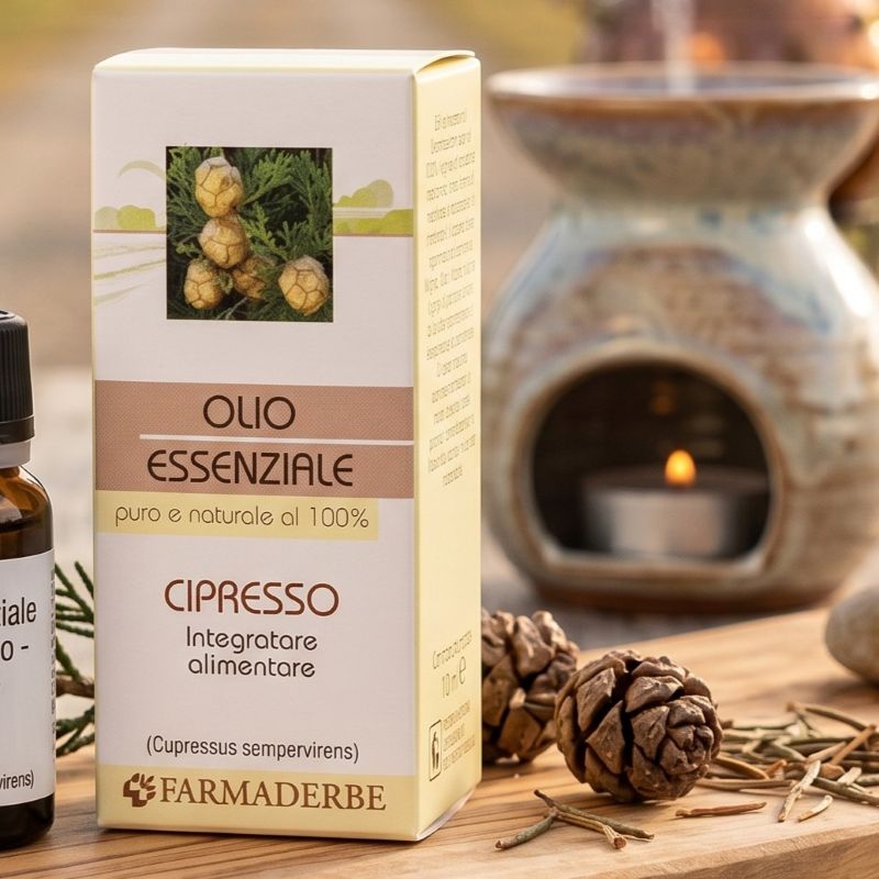 Cipresso Olio Essenziale <br>Farmaderbe