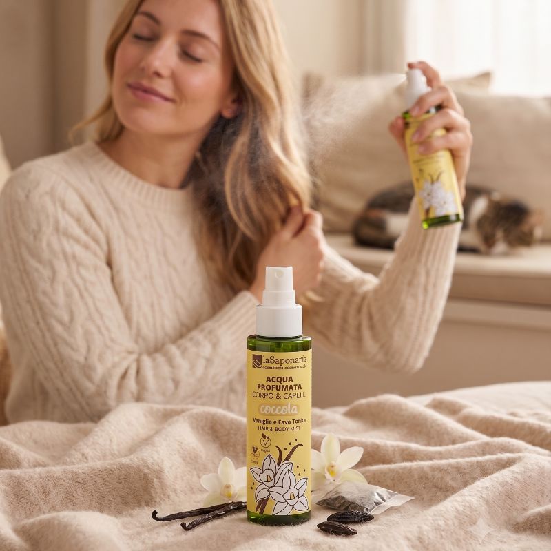Coccola - Acqua profumata corpo e capelli <br>La Saponaria