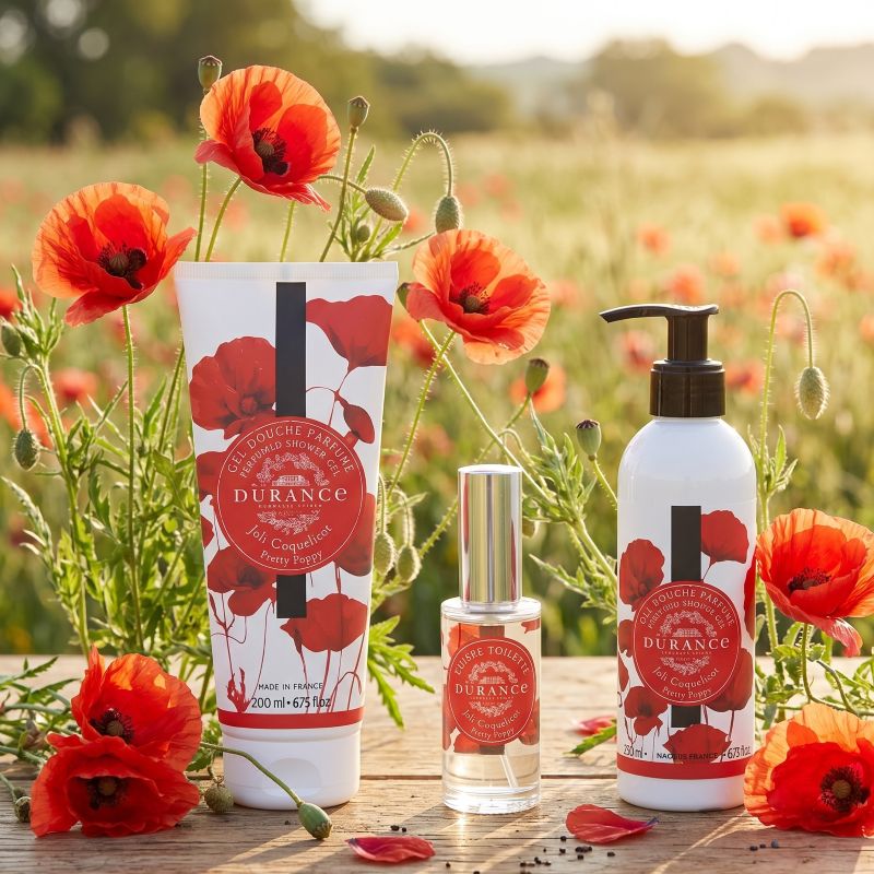 GRAZIOSO PAPAVERO linea cosmetica - Les Eternelles <br> Durance