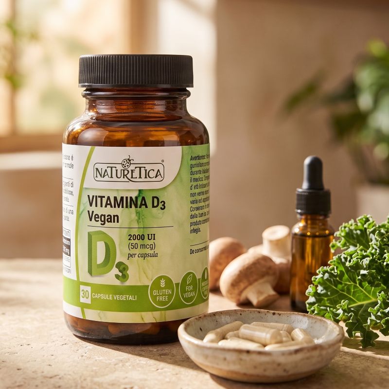 VITAMINA D3 Vegan <br>Naturetica