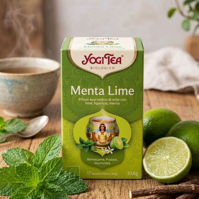 MENTA LIME <br>Yogi Tea