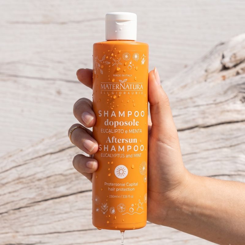 Shampoo Doposole Esfoliante Menta <br>MaterNatura