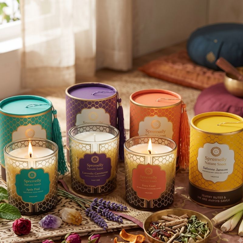 Candela profumate ayurvediche <br>Ayurveda