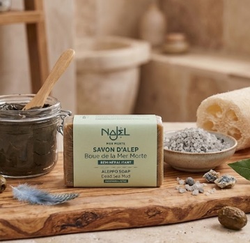 Sapone di Aleppo ai sali del mar Morto <br>Najel