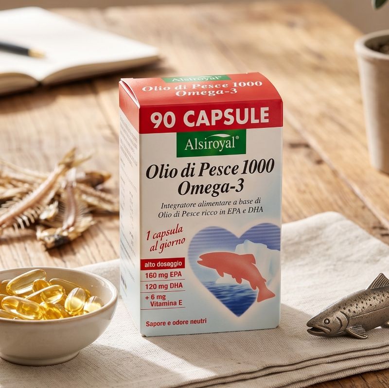 Olio Di Pesce 1000 Omega 3 <br>Alsitan