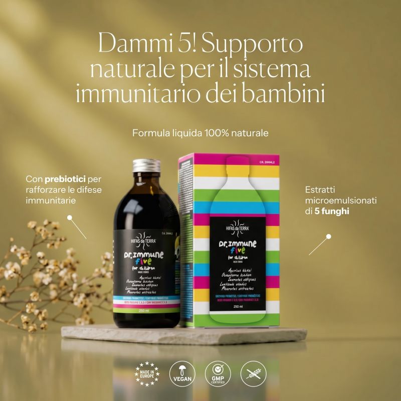 Sciroppo Dr. Immune Five <br>Hifas da Terra