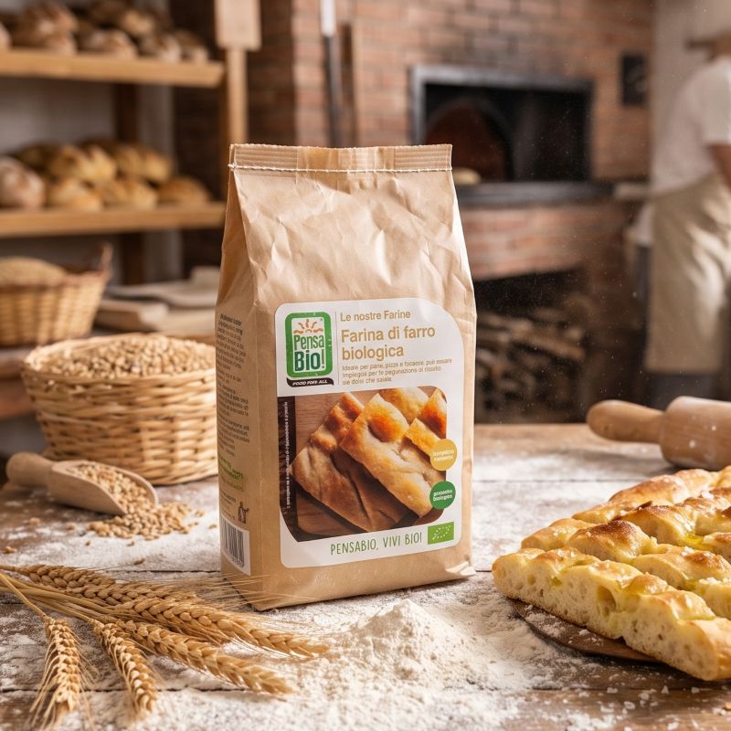 Farina di Farro biologica<BR>Pensa Bio