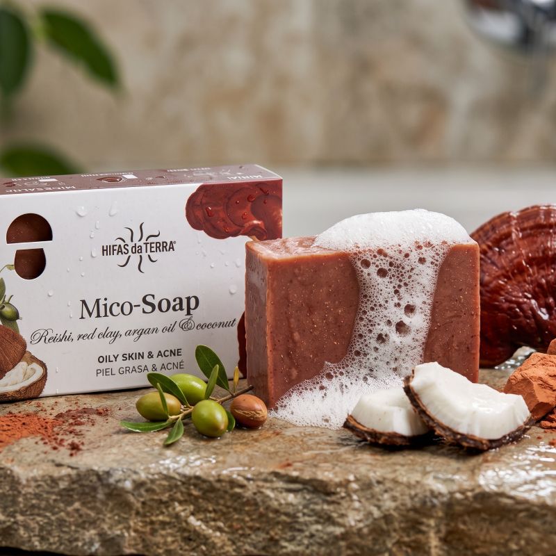Mico-Soap Pelle grassa e acne <br>Hifas da Terra