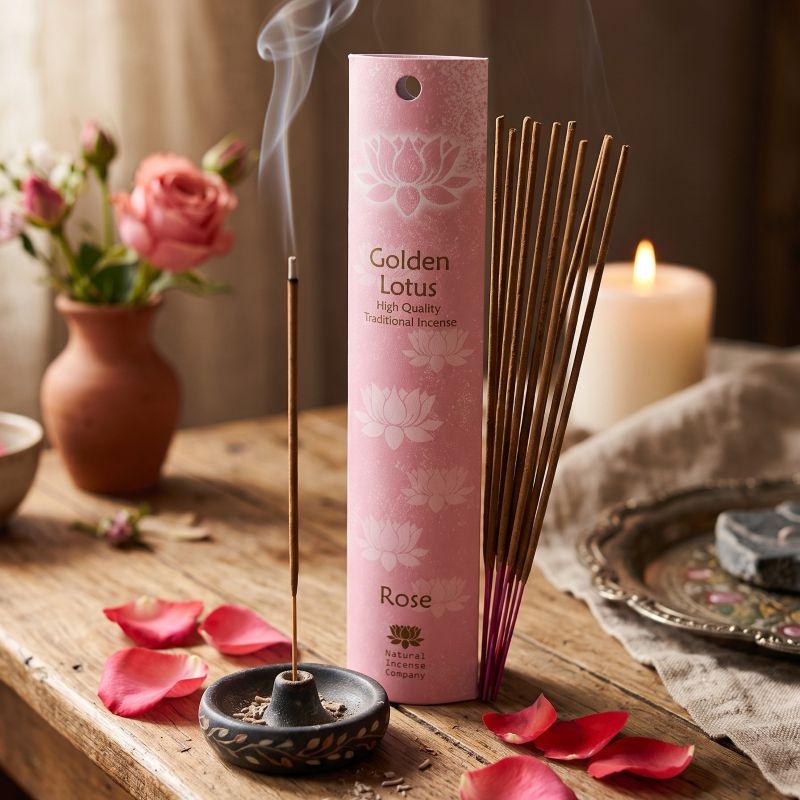 Rose Golden Lotus <br>Fiore d'Oriente